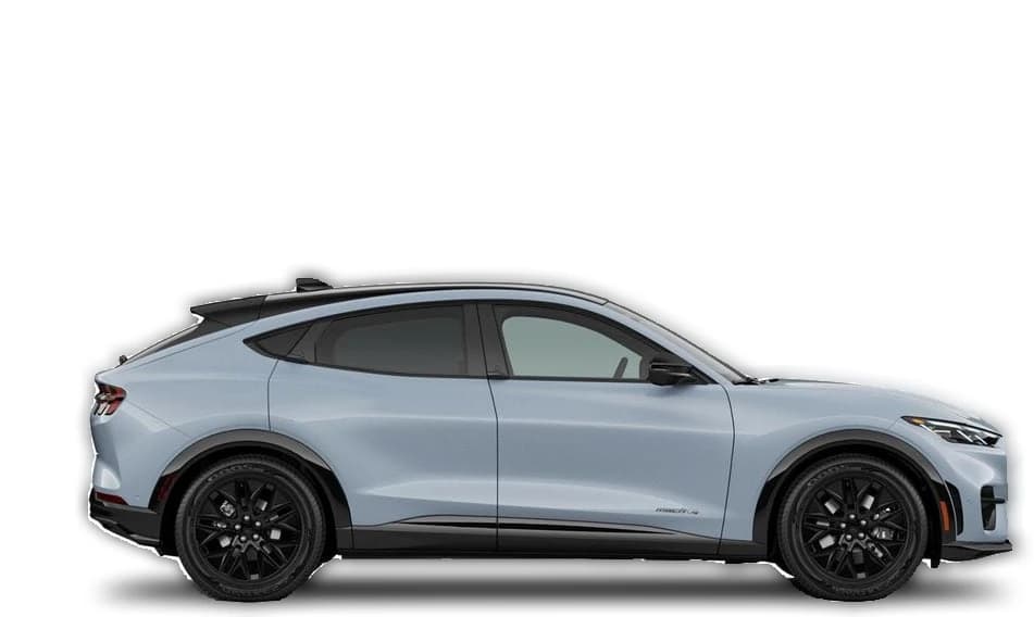 Ford Mustang Mach-E Premium AWD 2026 — side view
