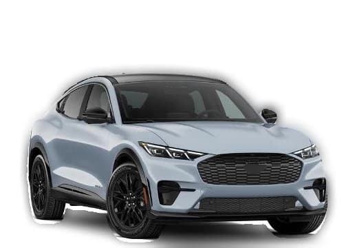 Ford Mustang Mach-E Premium AWD 2026 — side view