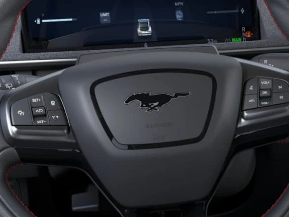 Ford Mustang Mach-E Premium AWD 2026 — side view