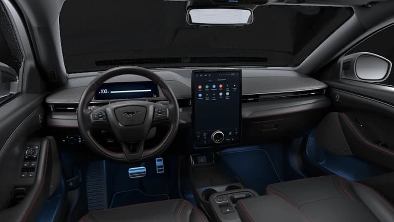 Ford Mustang Mach-E Premium AWD 2026 — side view