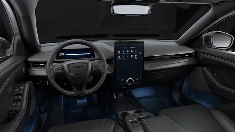 Ford Mustang Mach-E Premium AWD 2026 — side view