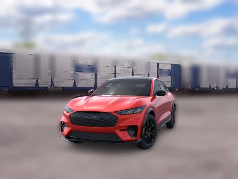 Ford Mustang Mach-E Premium AWD 2026 — side view
