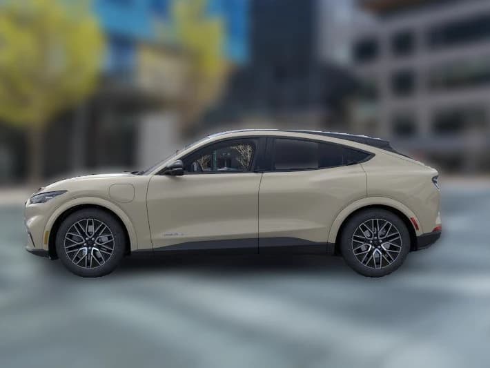 Ford Mustang Mach-E Premium AWD 2026 — side view
