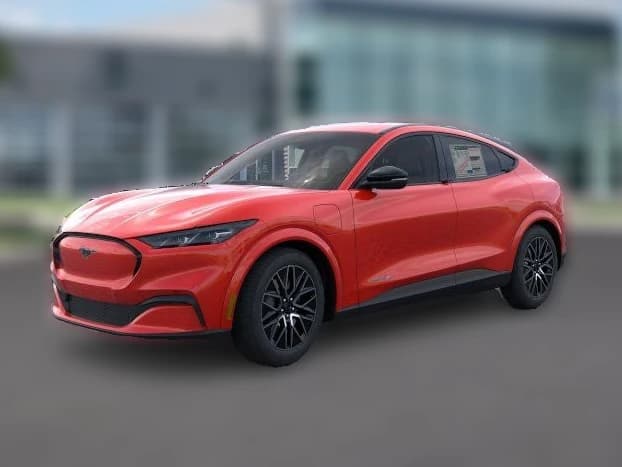 Ford Mustang Mach-E Premium AWD 2026 — side view