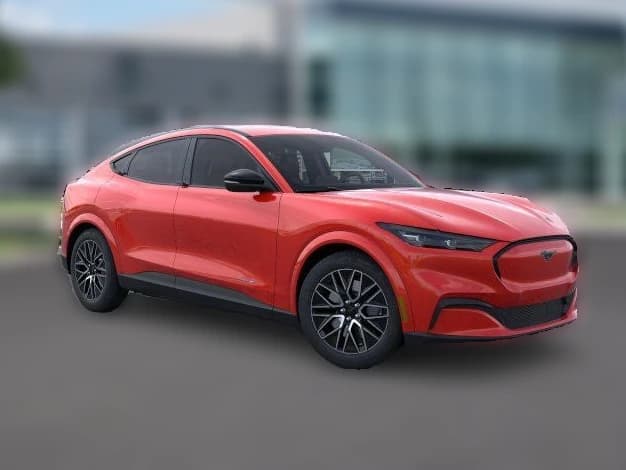 Ford Mustang Mach-E Premium AWD 2026 — side view