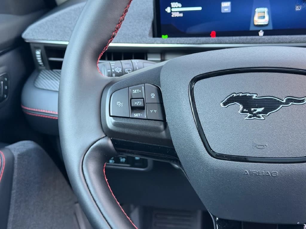 Ford Mustang Mach-E Premium AWD 2026 — side view