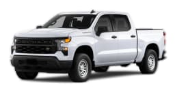 Chevrolet Silverado 1500 Work Truck 2WD Crew Cab 157" 2026 — side view