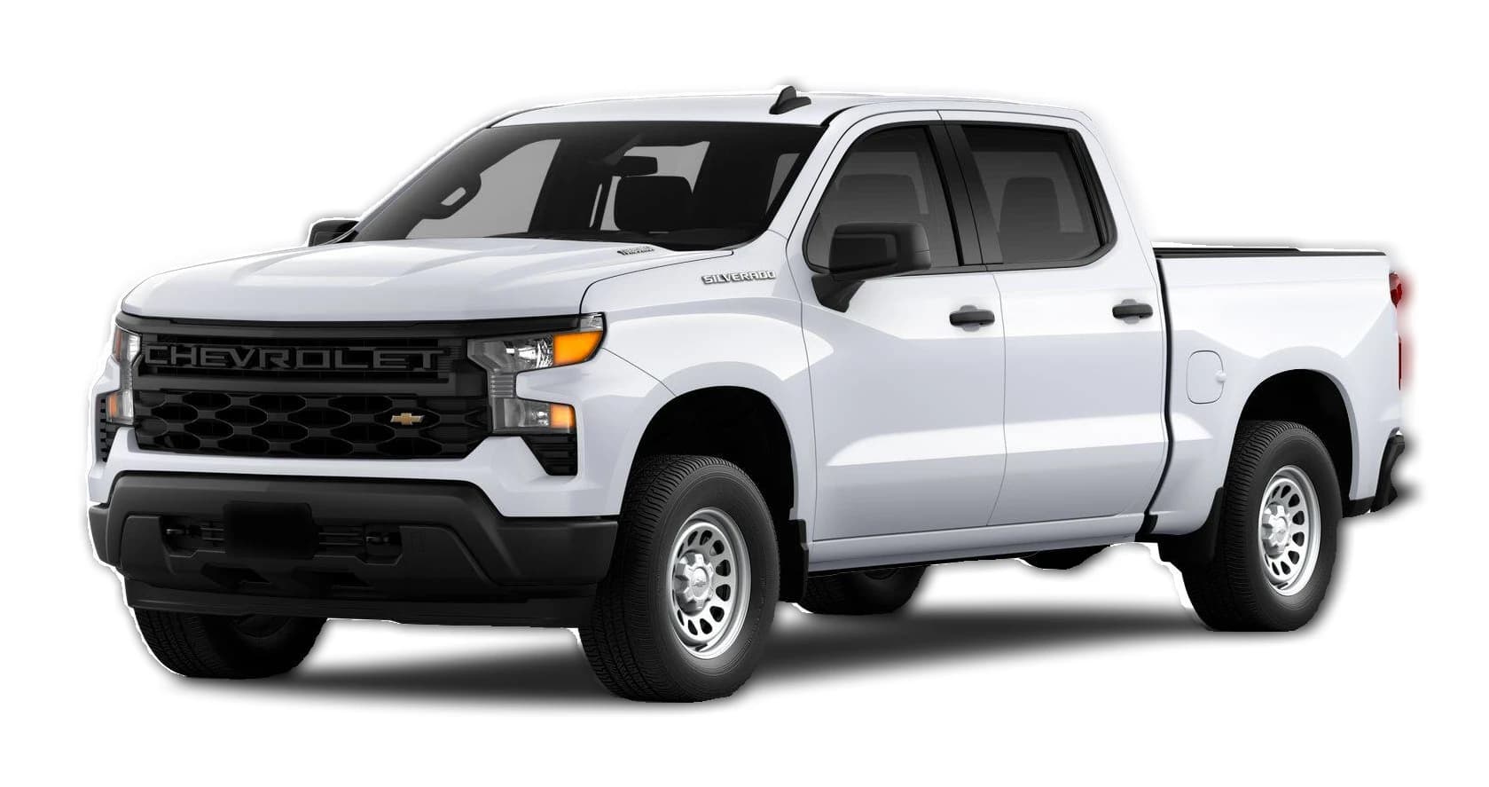 Chevrolet Silverado 1500 Work Truck 2WD Crew Cab 157" 2026 — side view