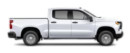 Chevrolet Silverado 1500 Work Truck 2WD Crew Cab 157" 2026 — side view