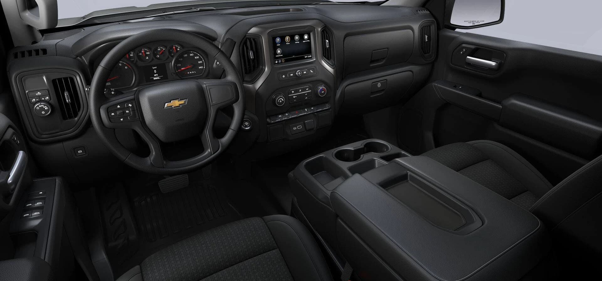 Chevrolet Silverado 1500 Work Truck 2WD Crew Cab 157" 2026 — side view