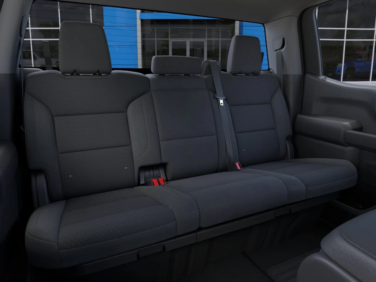 Chevrolet Silverado 1500 Custom 2WD Crew Cab 147" 2026 — side view