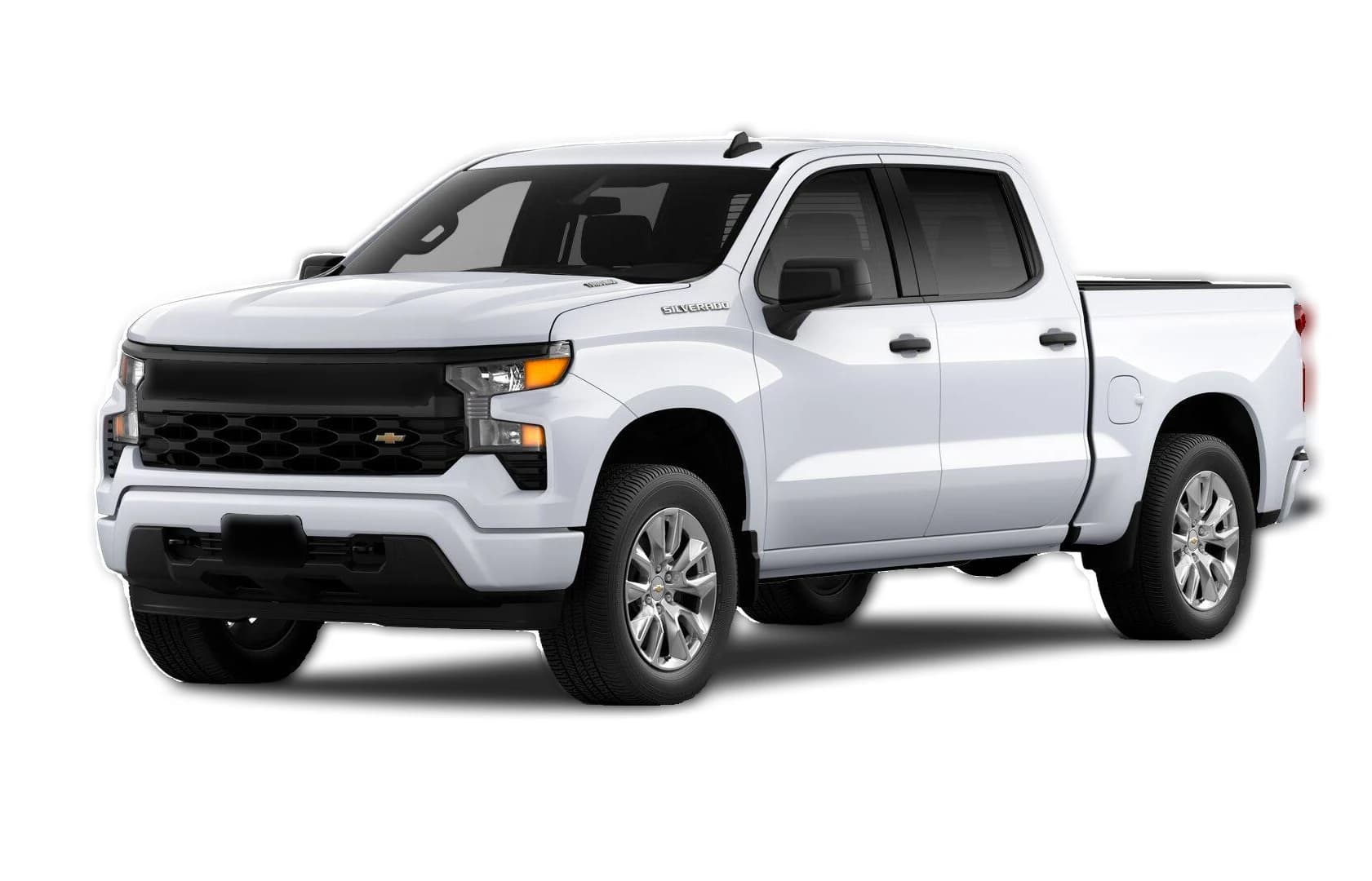 Chevrolet Silverado 1500 Custom 2WD Crew Cab 147" 2026 — side view
