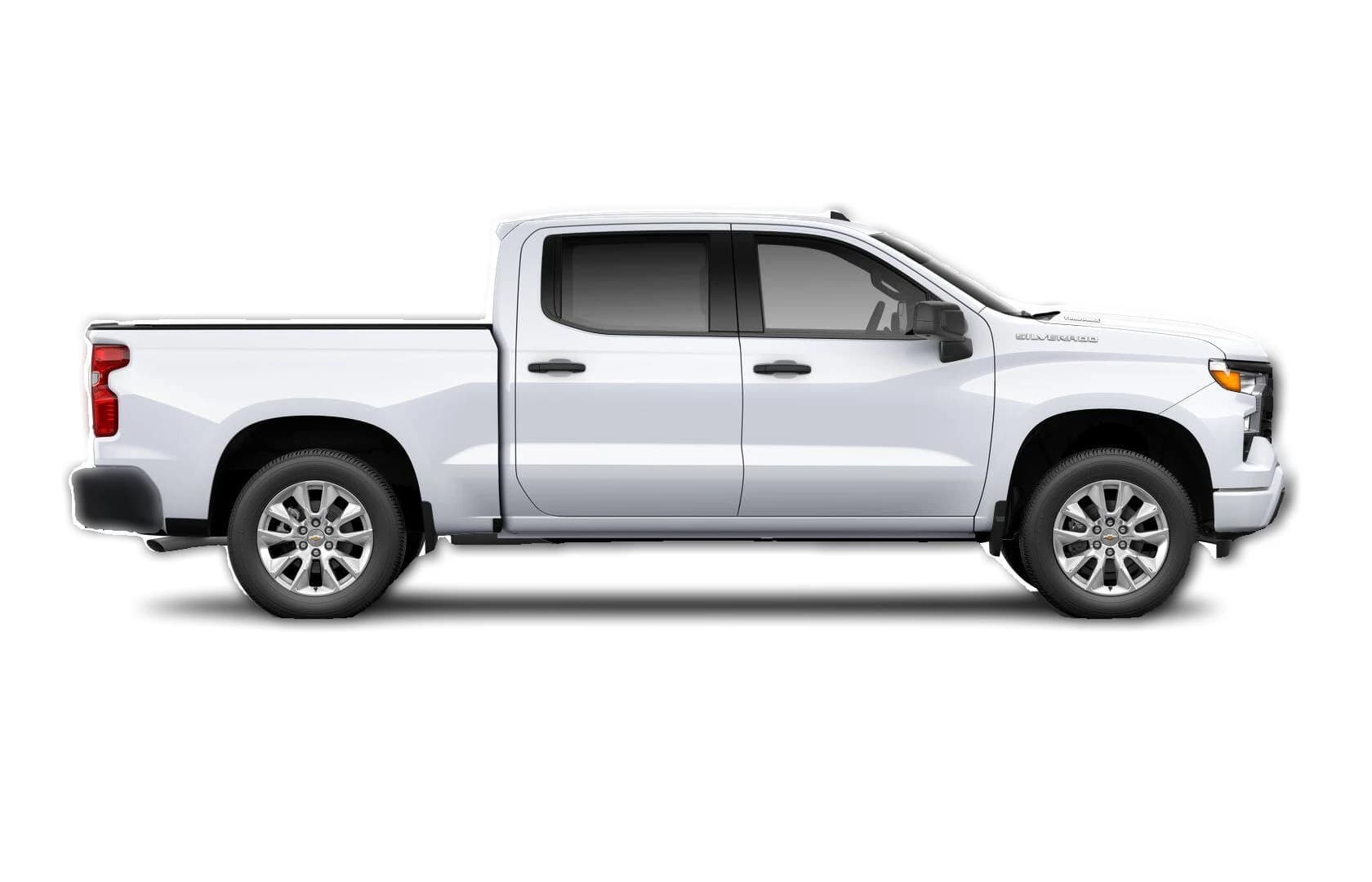Chevrolet Silverado 1500 Custom 2WD Crew Cab 147" 2026 — side view