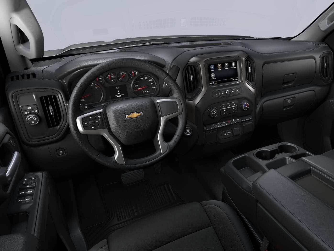 Chevrolet Silverado 1500 Custom 2WD Crew Cab 147" 2026 — side view