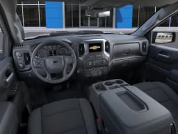 Chevrolet Silverado 1500 Custom Trail Boss 4WD Crew Cab 147" 2026 — side view