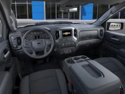 Chevrolet Silverado 1500 Custom Trail Boss 4WD Crew Cab 147" 2026 — side view