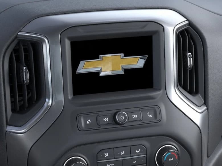 Chevrolet Silverado 1500 Custom Trail Boss 4WD Crew Cab 147" 2026 — side view
