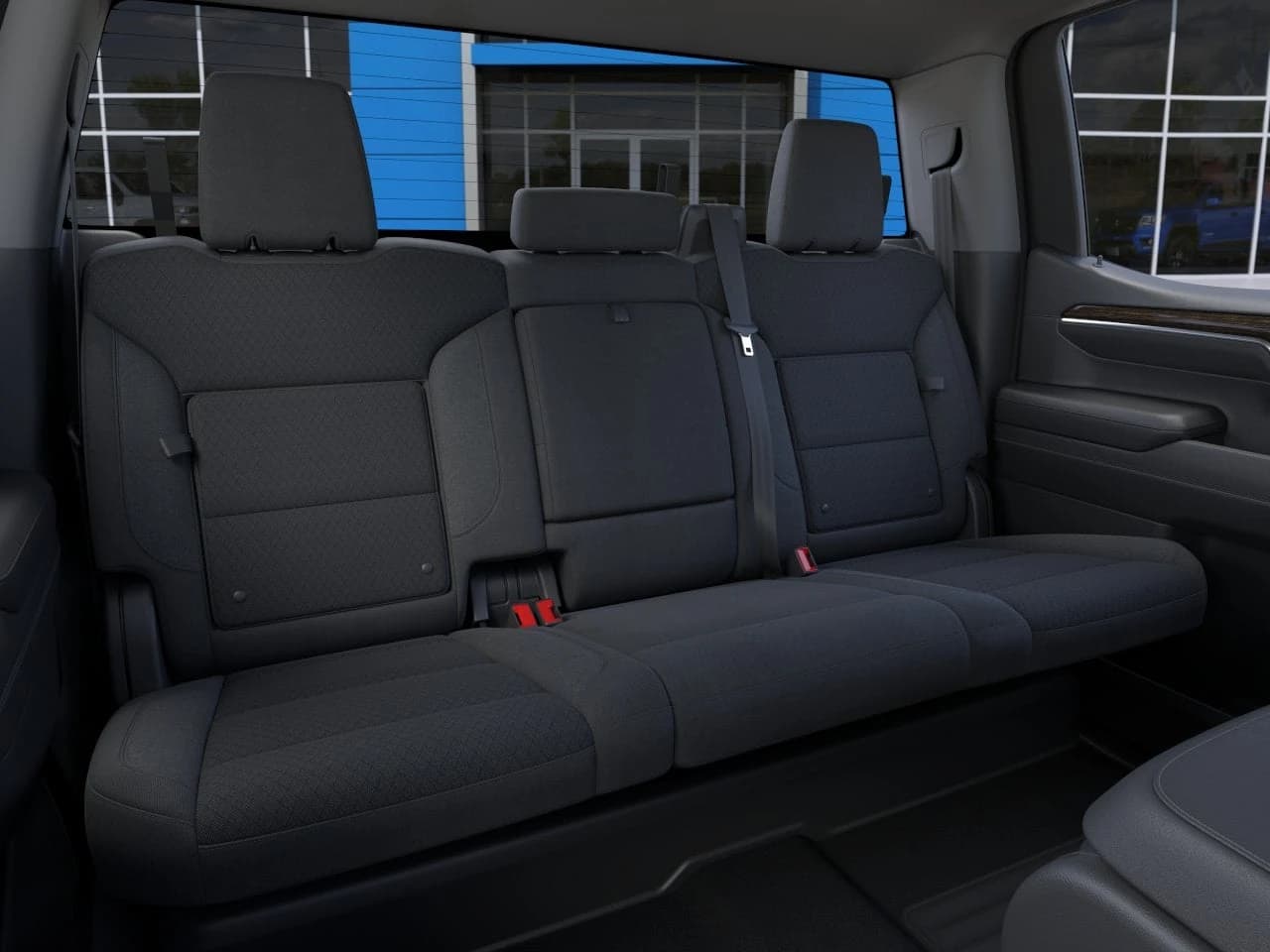 GMC Sierra 1500 Elevation 4WD Crew Cab 147" 2026 — side view