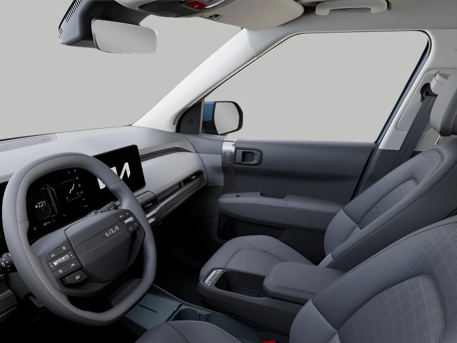 Kia EV3 Wind AWD 2027 — side view