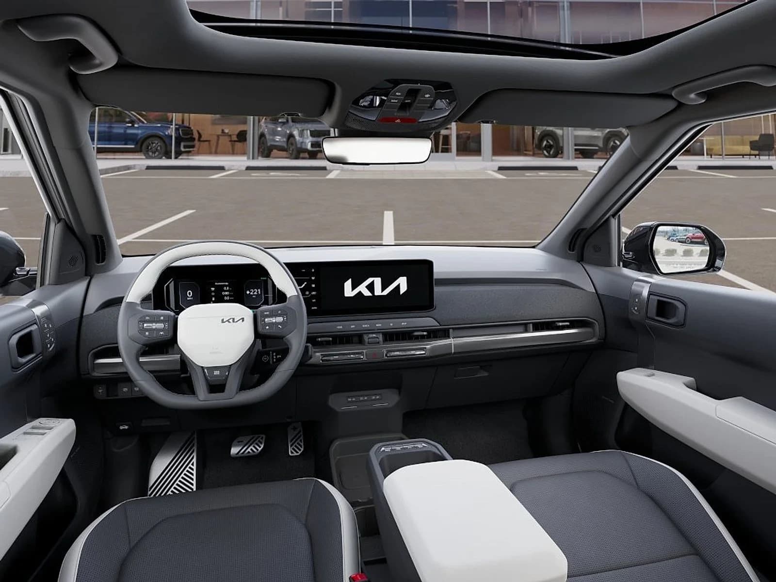 Kia EV3 GT-Line AWD 2027 — side view