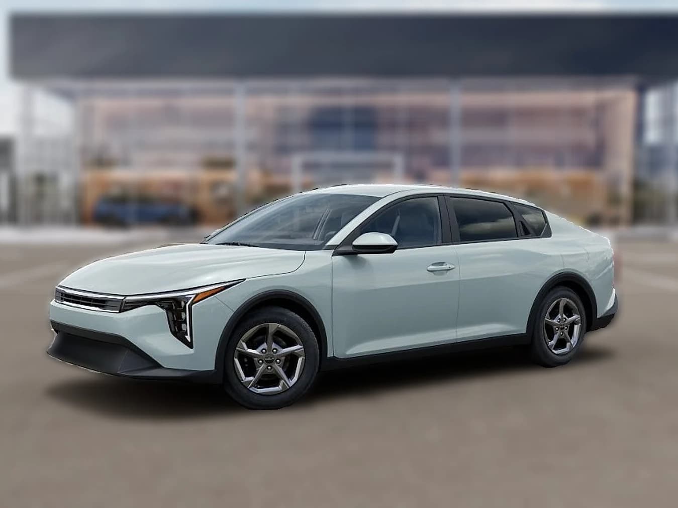 Kia K4 LXS Sedan 2026 — side view