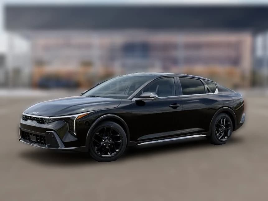 Kia K4 GT-Line Turbo Sedan 2026 — side view