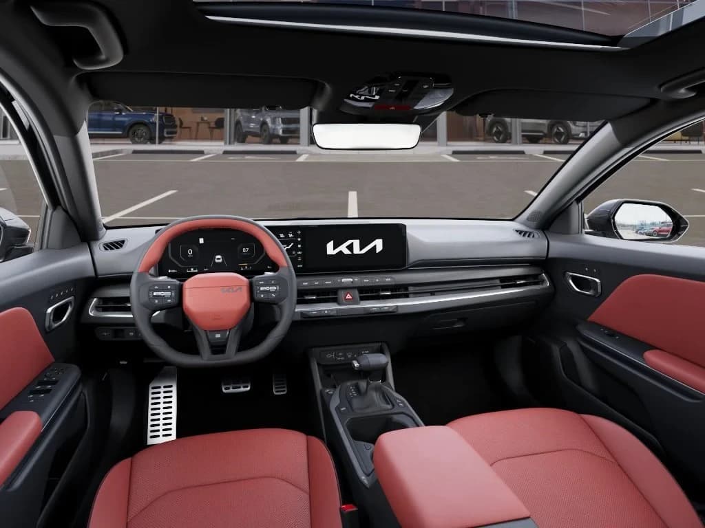 Kia K4 GT-Line Turbo Sedan 2026 — side view