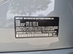 BMW 3 Series M340i NA Sedan 2026 — side view