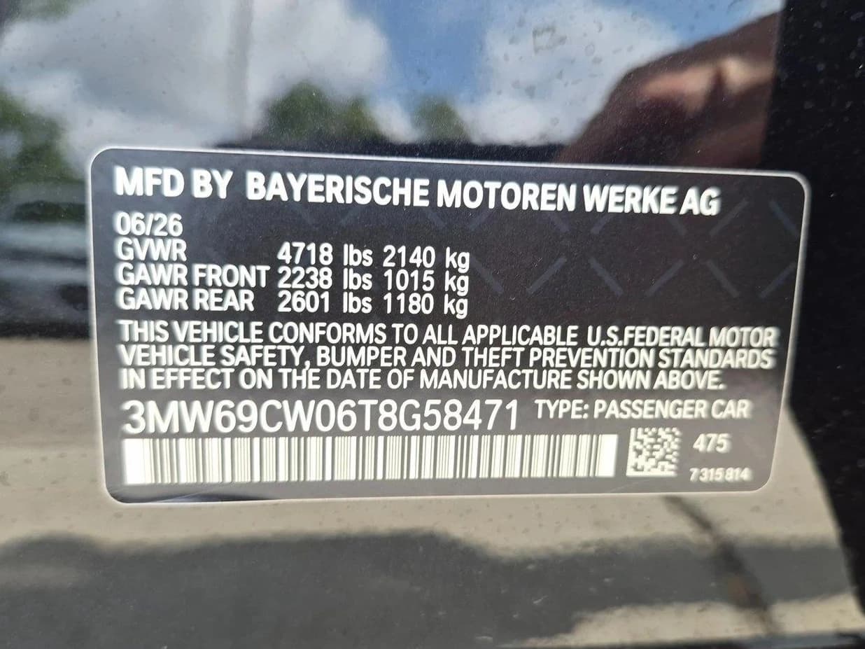 BMW 3 Series 330i NA Sedan 2026 — side view