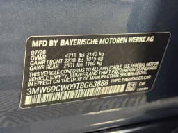 BMW 3 Series 330i NA Sedan 2026 — side view