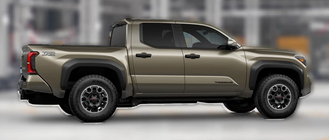 Toyota Tacoma 4WD TRD Off Road Double Cab 5' Bed AT (Natl) 2026 — side view