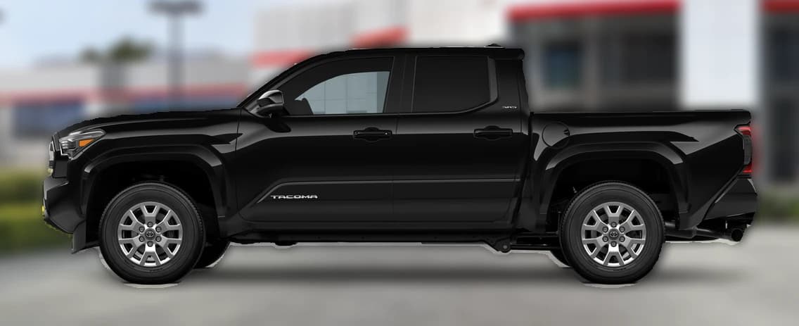 Toyota Tacoma 4WD SR5 Double Cab 5' Bed AT (Natl) 2026 — side view