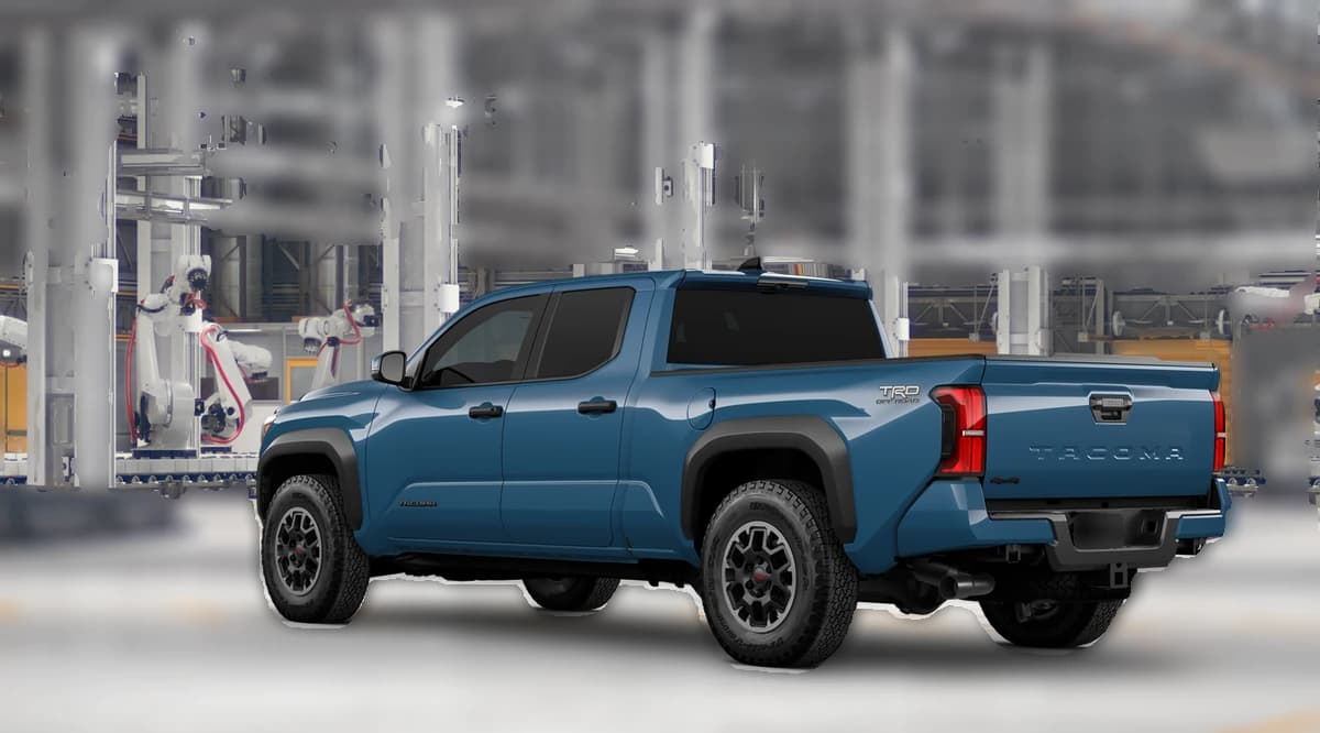Toyota Tacoma 4WD TRD Off Road Double Cab 6' Bed AT (Natl) 2026 — side view