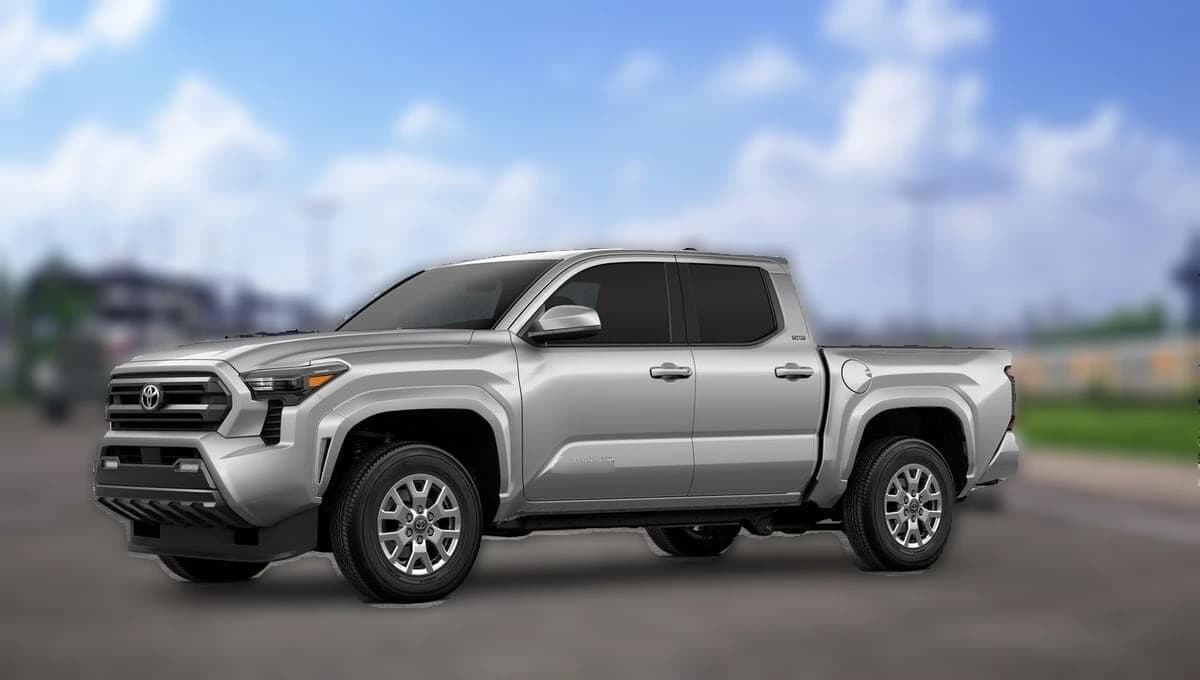 Toyota Tacoma 4WD SR5 Double Cab 5' Bed AT (Natl) 2026 — side view