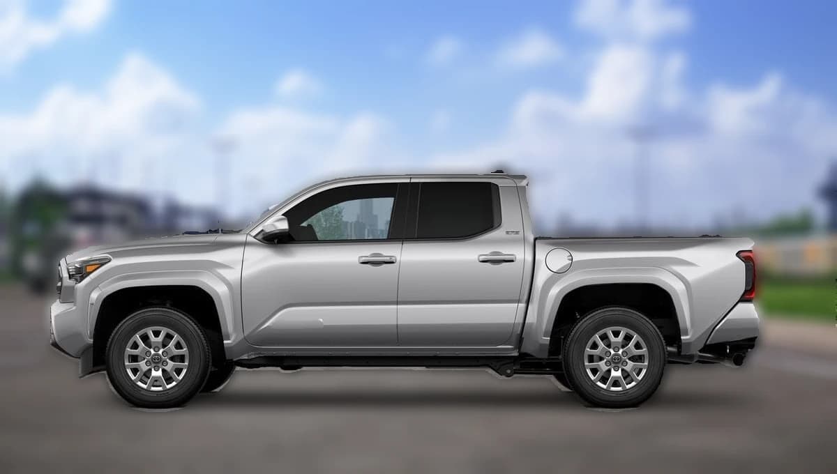 Toyota Tacoma 4WD SR5 Double Cab 5' Bed AT (Natl) 2026 — side view