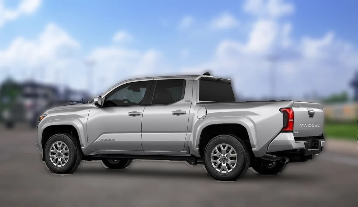 Toyota Tacoma 4WD SR5 Double Cab 5' Bed AT (Natl) 2026 — side view