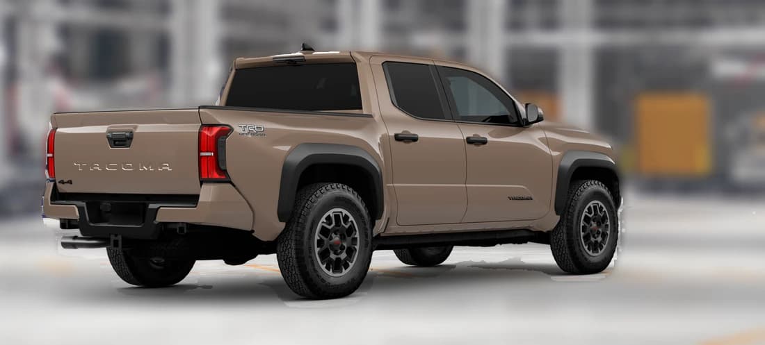 Toyota Tacoma 4WD TRD Off Road Double Cab 5' Bed AT (Natl) 2026 — side view