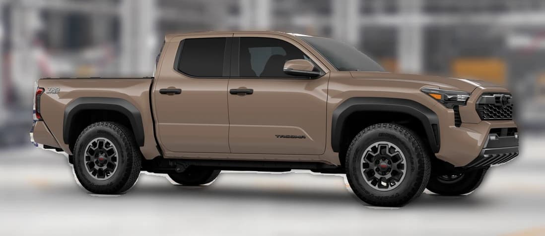 Toyota Tacoma 4WD TRD Off Road Double Cab 5' Bed AT (Natl) 2026 — side view