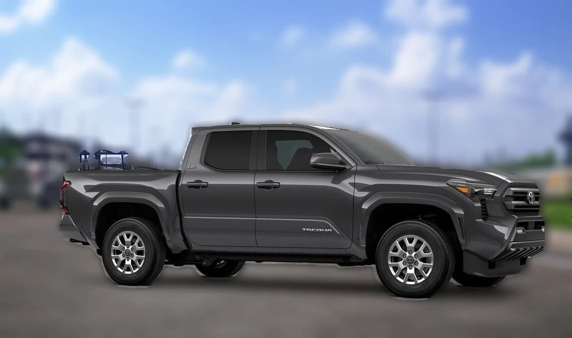 Toyota Tacoma 4WD SR5 Double Cab 5' Bed AT (Natl) 2026 — side view