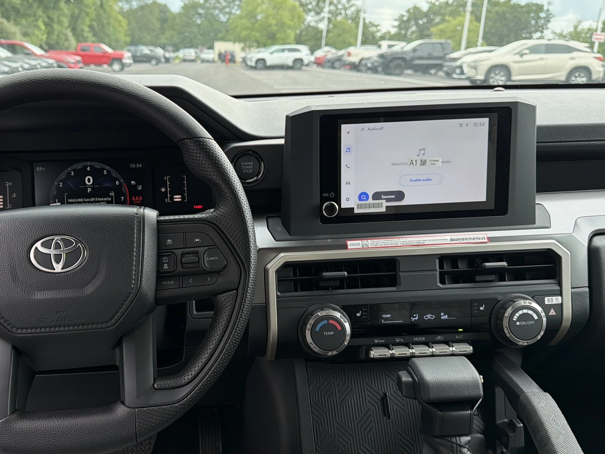 Toyota Tacoma 4WD SR5 Double Cab 5' Bed AT (Natl) 2026 — side view
