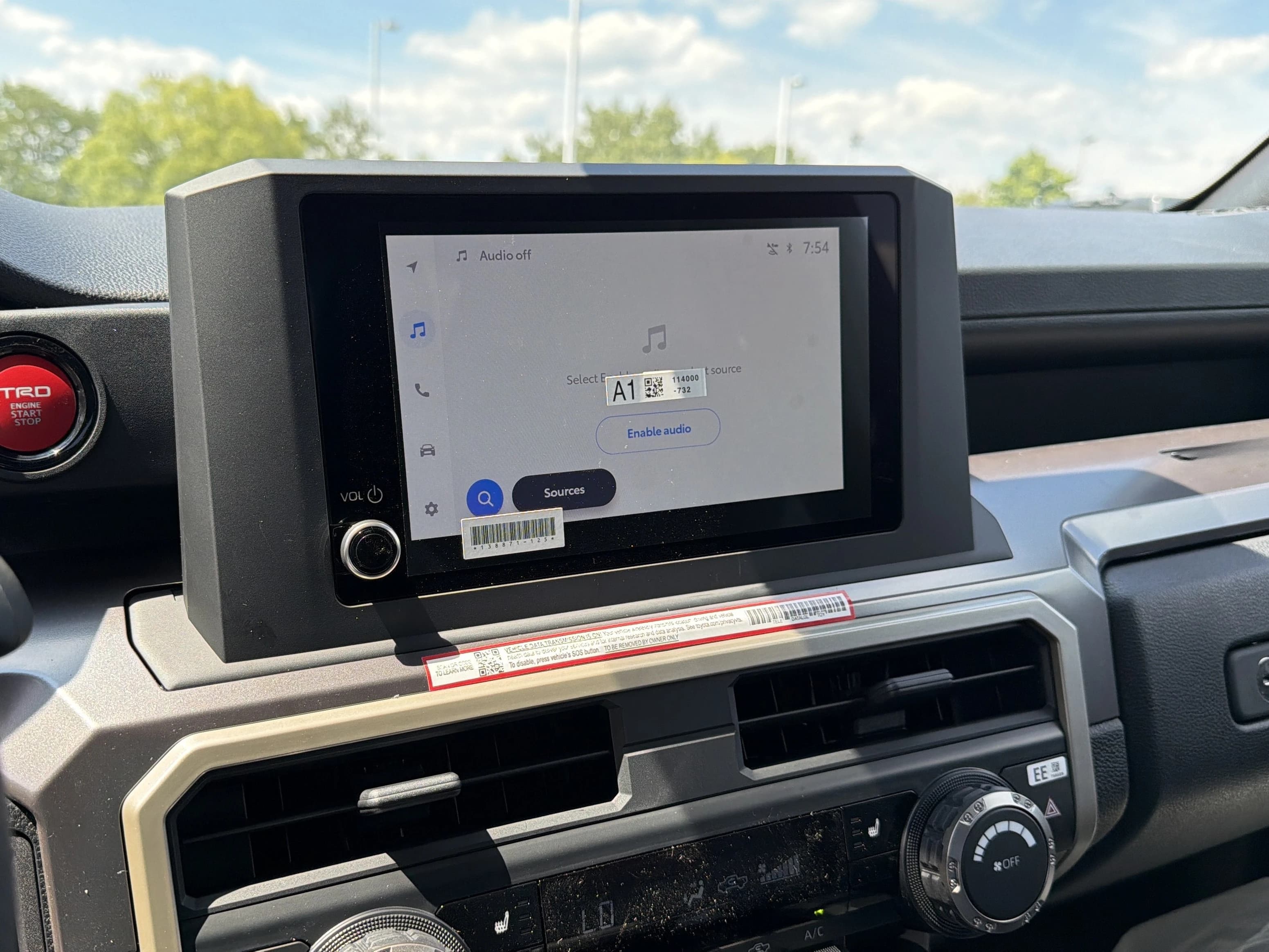 Toyota Tacoma 4WD TRD Sport Double Cab 5' Bed AT (Natl) 2026 — side view