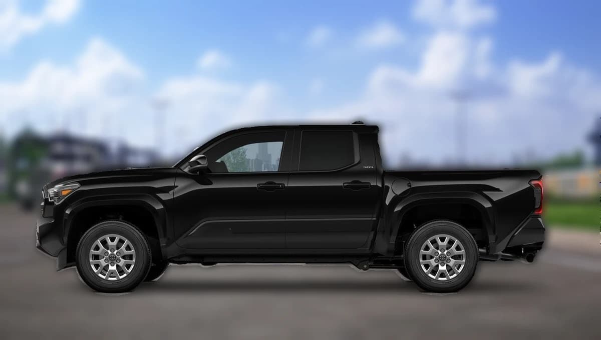 Toyota Tacoma 4WD SR5 Double Cab 5' Bed AT (Natl) 2026 — side view