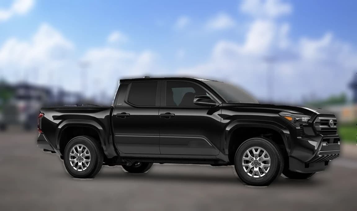 Toyota Tacoma 4WD SR5 Double Cab 5' Bed AT (Natl) 2026 — side view