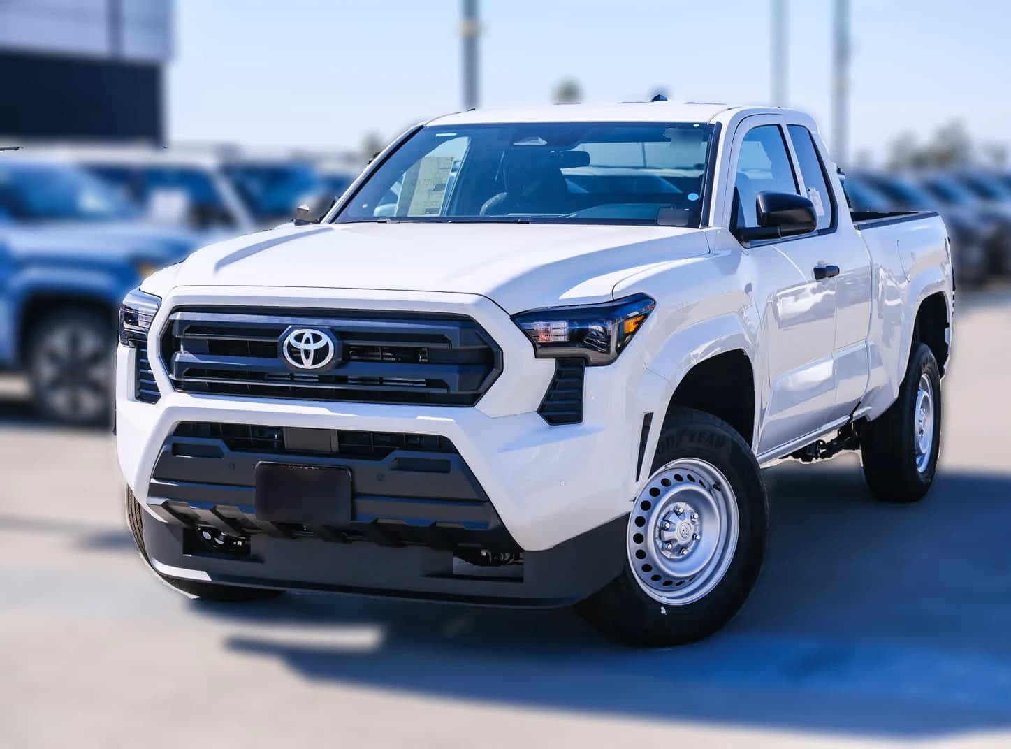 Toyota Tacoma 2WD SR XtraCab 6' Bed AT (Natl) 2026 — side view