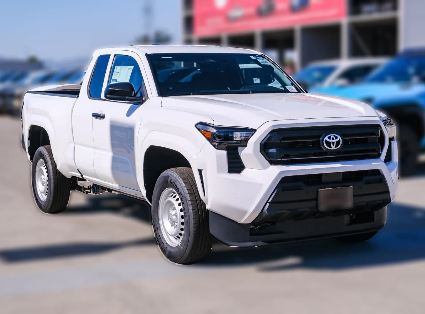 Toyota Tacoma 2WD SR XtraCab 6' Bed AT (Natl) 2026 — side view
