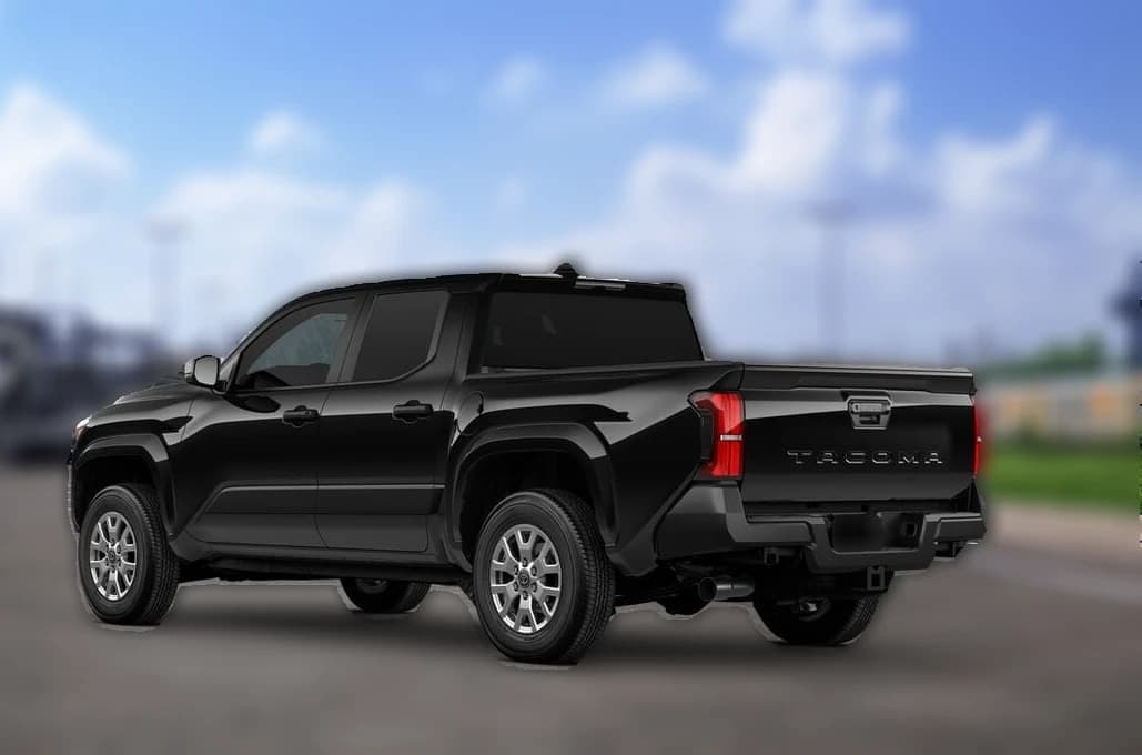 Toyota Tacoma 2WD SR Double Cab 5' Bed AT (Natl) 2026 — side view