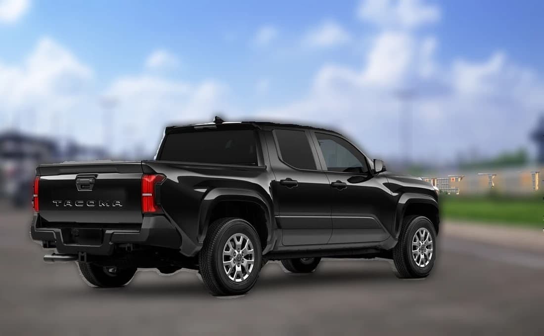 Toyota Tacoma 2WD SR Double Cab 5' Bed AT (Natl) 2026 — side view