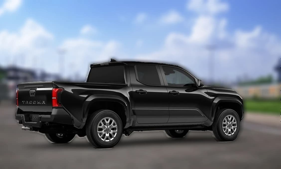 Toyota Tacoma 2WD SR Double Cab 5' Bed AT (Natl) 2026 — side view