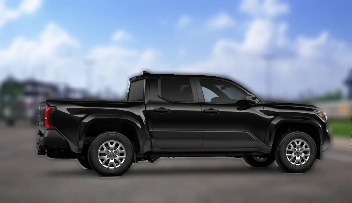Toyota Tacoma 2WD SR Double Cab 5' Bed AT (Natl) 2026 — side view