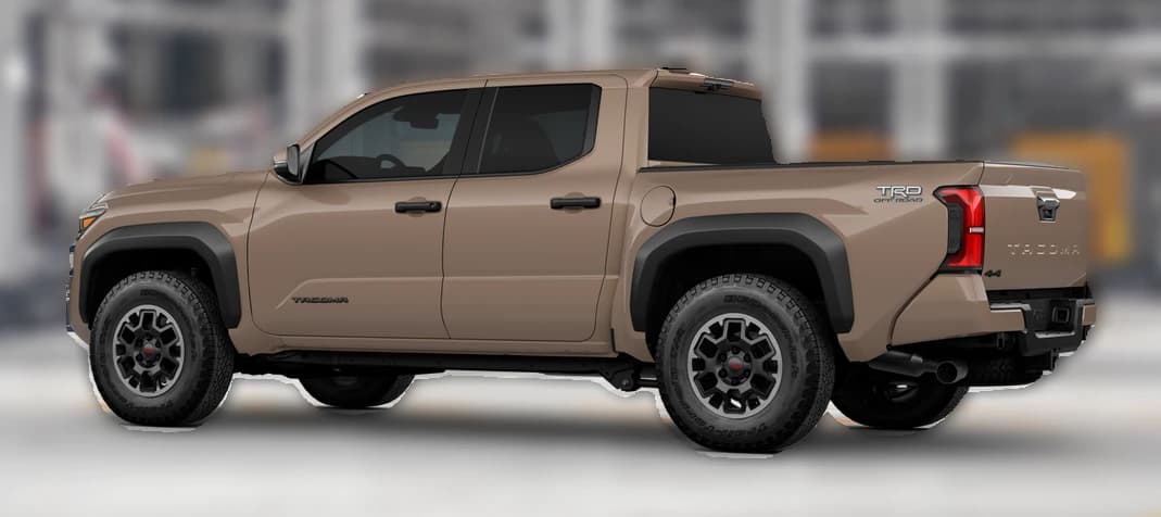 Toyota Tacoma 4WD TRD Off Road Double Cab 5' Bed AT (Natl) 2026 — side view